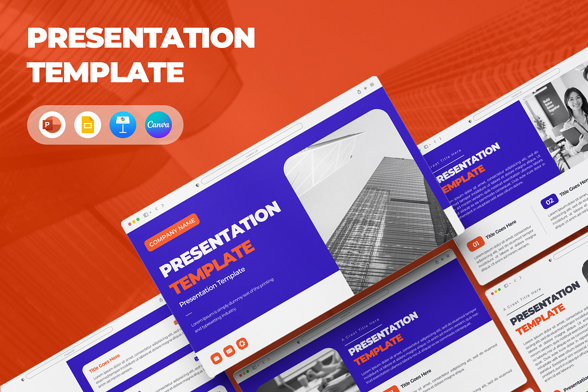 Business Strategy Presentation, a Presentation Template by CreativeUP (Photo 1 of 6)
