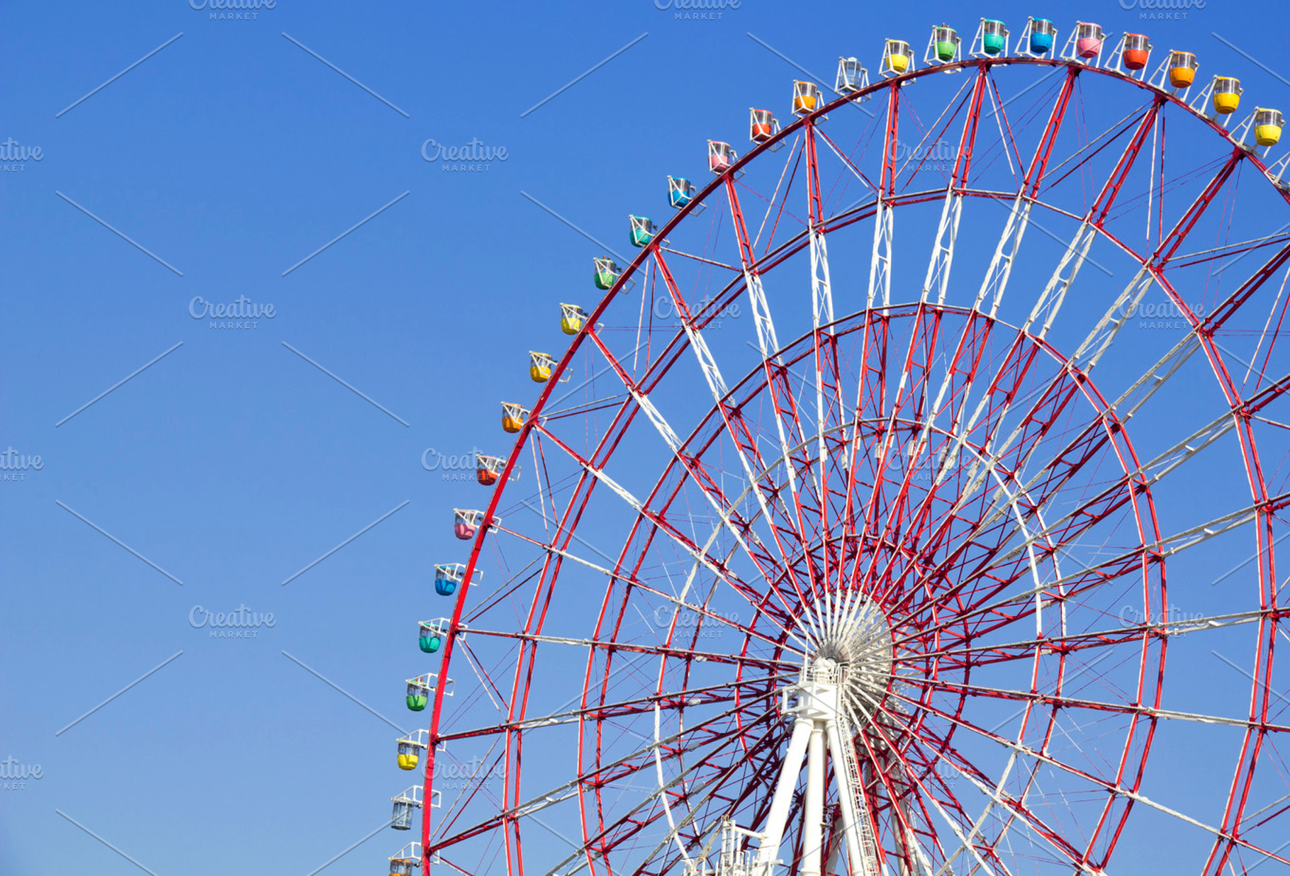 Ferris wheel detail, an Arts & Entertainment Photo by BOOCYS