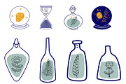 Procreate Stamps “BOHO MAGIC MOMENT”, a Brush Add-On by Sense Library (Thumbnail 7 of 10)