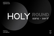 Holy Font, a Sans Serif Font by syabab studio (Thumbnail 1 of 6)