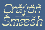 Caplosy - Trippy Font, a Serif Font by Craft Supply Co. (Thumbnail 8 of 8)