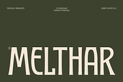CS Melthar – Classic Display Font, a Sans Serif Font by Craft Supply Co. (Thumbnail 1 of 8)