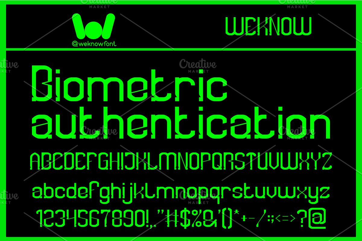 Electric Youth font, a Font by weknow (Photo 3 of 8)
