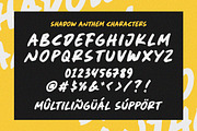 Shadow Anthem Font, a Handwritten Font by Timurtype (Thumbnail 6 of 7)