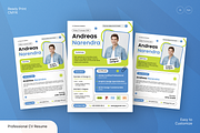 Modern Graphic Designer CV Resume, a Resume Template by Annora Studio (Thumbnail 1 of 6)