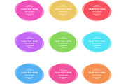 Set of Vector Colorful Banners, a Background Graphic by FineArtStudio (Thumbnail 1 of 3)