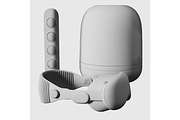 Workplace pc set 003, an Object 3D Model by Archidizer (Thumbnail 10 of 10)