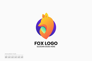 Fox Gradient Colorful Logo, a Branding & Logo Template by Zeer Graphic