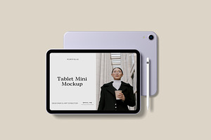 Tablet Mini Mockup