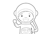80x Professions for Coloring, an Education Illustration by asantosg (Thumbnail 4 of 17)