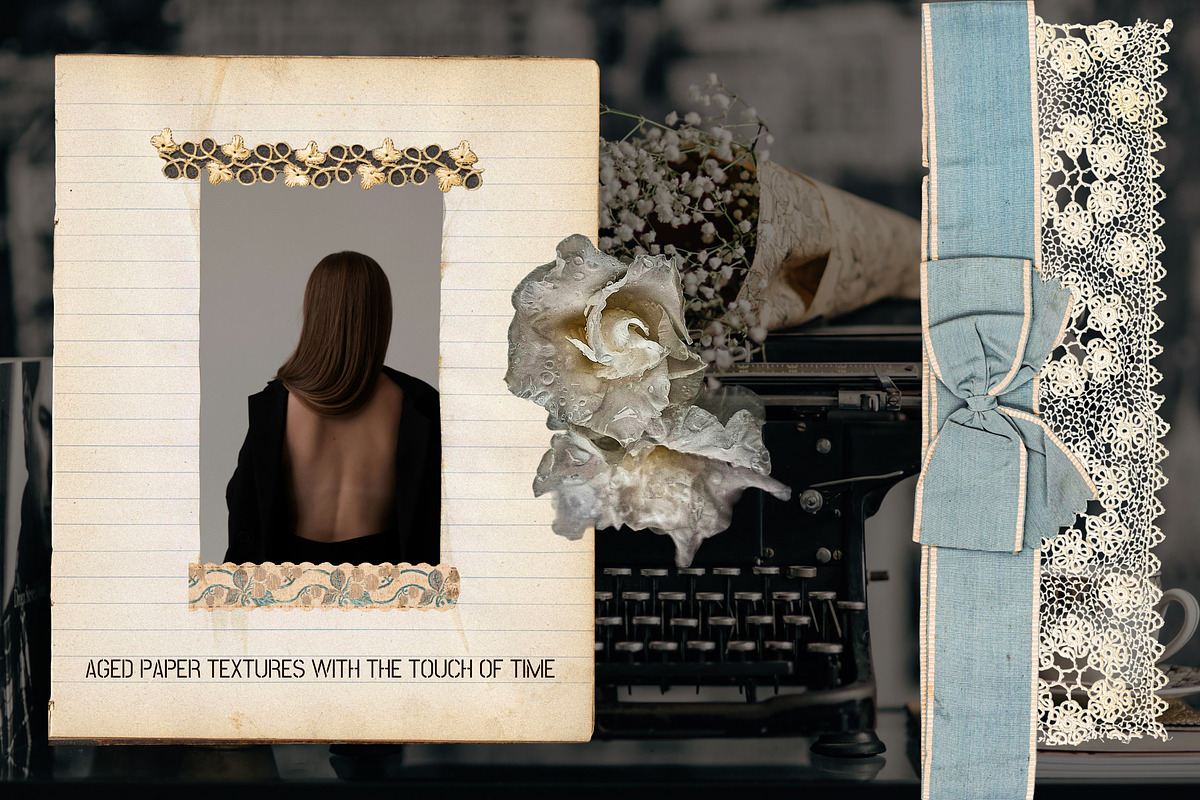 Victorian Album Collage Elements, an Object Graphic by Anzhelika (Photo 4 of 12)