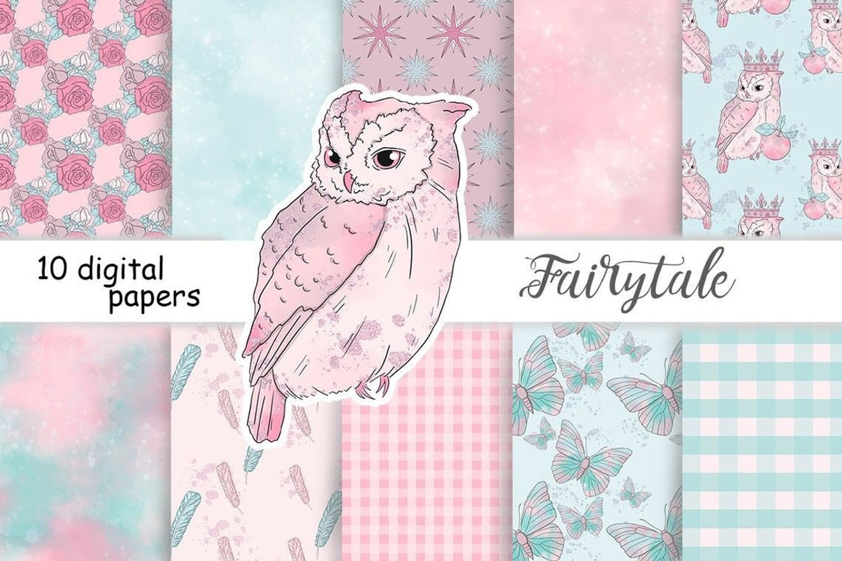 Fairytale Pattern, a Pattern Graphic by GlamArtZhanna (Photo 2 of 3)