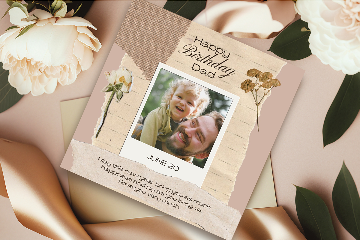 Happy Birthday Dad Templates, a Templates & Theme by TemplateCastleStore (Photo 4 of 9)