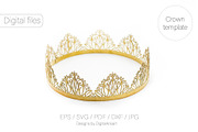Princess crown 3D Birthday tiara, a Decorative Illustration by DigitalArsiart (Thumbnail 3 of 6)