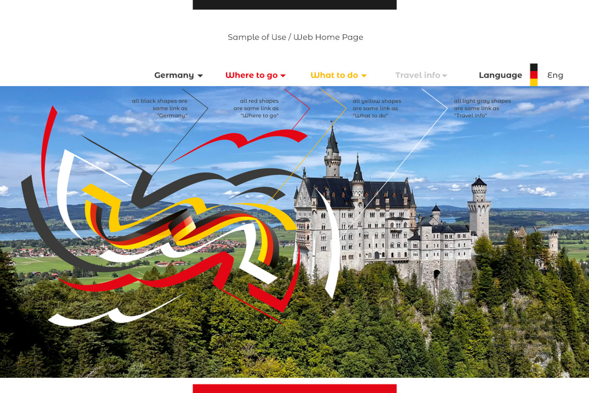 Germany flag ribbon vector, a Templates & Theme by Simbos (Photo 8 of 9)