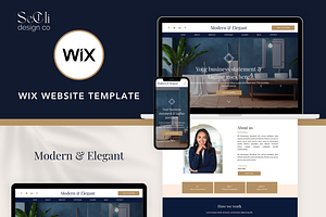 Modern Wix Website Template