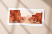 Nature landscapes with road set, a Seasonal Illustration by Good Studio (Thumbnail 6 of 7)