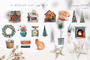COZY&FROSTY Watercolor set, a Decorative Illustration by Lemaris (Thumbnail 2 of 6)