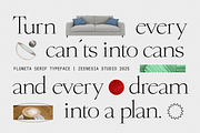 Fluneta, a Serif Font by zeenesia (Thumbnail 3 of 21)