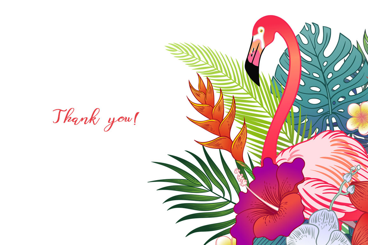Tropical birds & flowers, an Object Graphic by Anastasia (Photo 12 of 12)