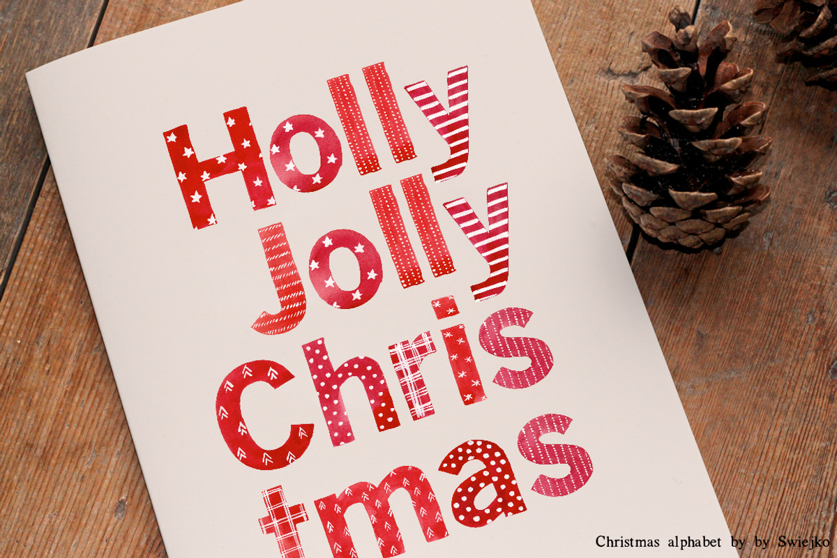 Christmas Alphabet, painted, an Illustration by swiejko (Photo 1 of 3)
