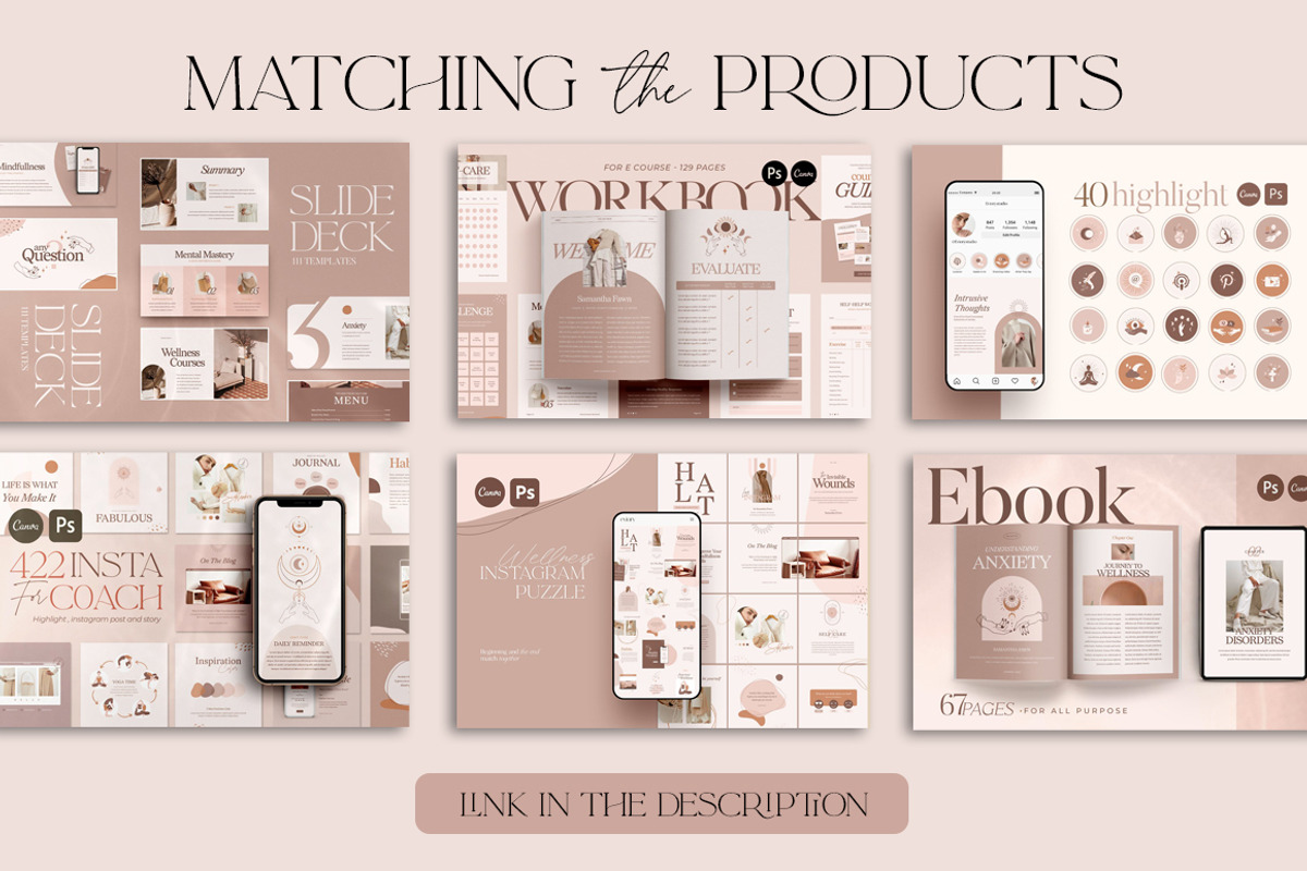 Instagram Puzzle Wellness CANVA | PS, a Social Media Template by Eviory (Photo 12 of 18)