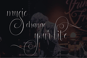 natasya, a Script Font by Letter-P (Thumbnail 3 of 9)