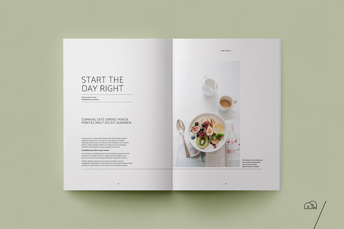Finley Magazine, a Magazine Template by bilmaw creative (Photo 12 of 16)