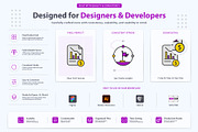 CRM Dashboard Icons, an Outline Icon by vexper (Thumbnail 7 of 10)