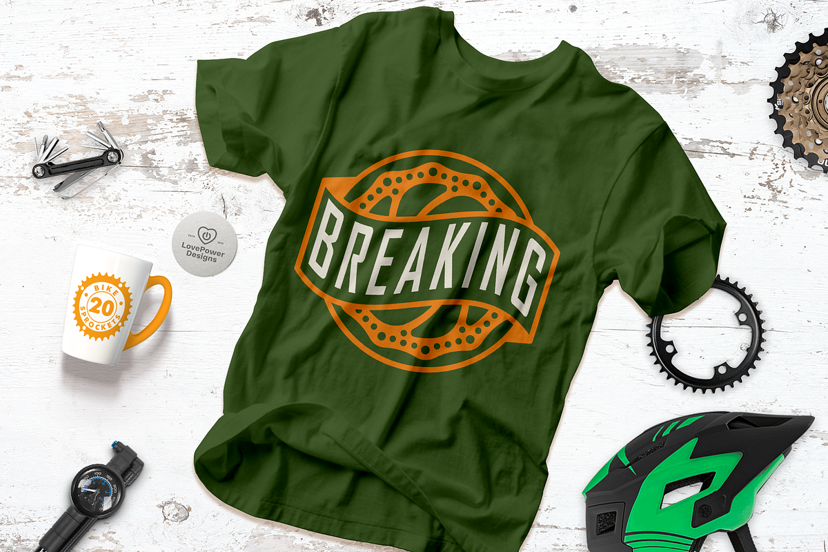 Bike Sprocket | Bike Crank | Gear, a Graphic by LovePowerDesigns (Photo 2 of 2)