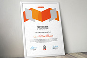 Certificate Word | PSD | AI, a Stationery Template by Curve Design (Thumbnail 3 of 3)