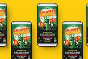 Halloween Party Flyer, a Flyer Template by Creativestoree (Thumbnail 4 of 5)