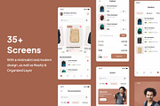 Bagishop - E Commerce App UI Kits, an App Template by Minialis (Thumbnail 2 of 6)