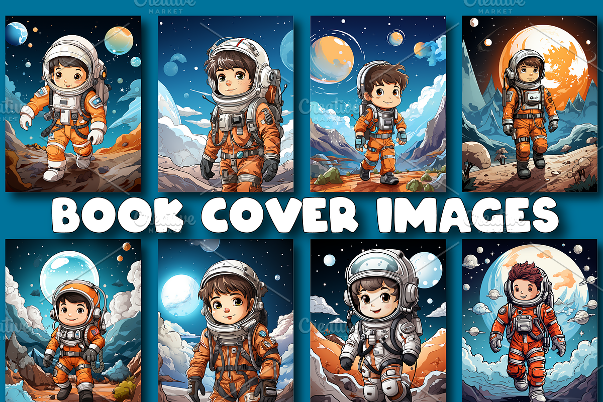 Space Coloring Pages with Cover, a Stationery Template by Design Station (Photo 3 of 5)