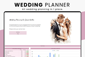 Wedding Planner Editable Toolkit