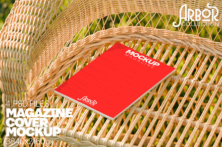 Magazine Cover Mockup Bundle Arbor