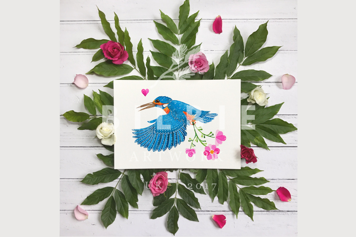 BUNDLE: 10 Floral Mockups, a Print Template by Bilbie Artwork (Photo 4 of 6)