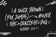 Resonance - Hand brushed With Extras, a Handwritten Font by Swandtype (Thumbnail 7 of 12)