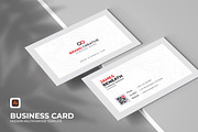 Modern & Clean Business Card, a Business Card Template by Spark_Creative (Thumbnail 1 of 3)