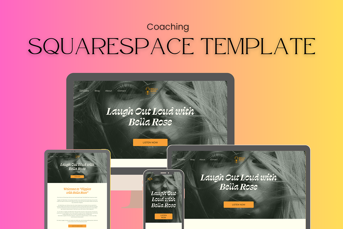 Podcast Squarespace Template, a Squarespace Template by Lumina Alchemy (Photo 5 of 10)