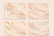 Blush & Gold Gilded Marble Textures, a Texture Graphic by by creative paper (Thumbnail 4 of 5)