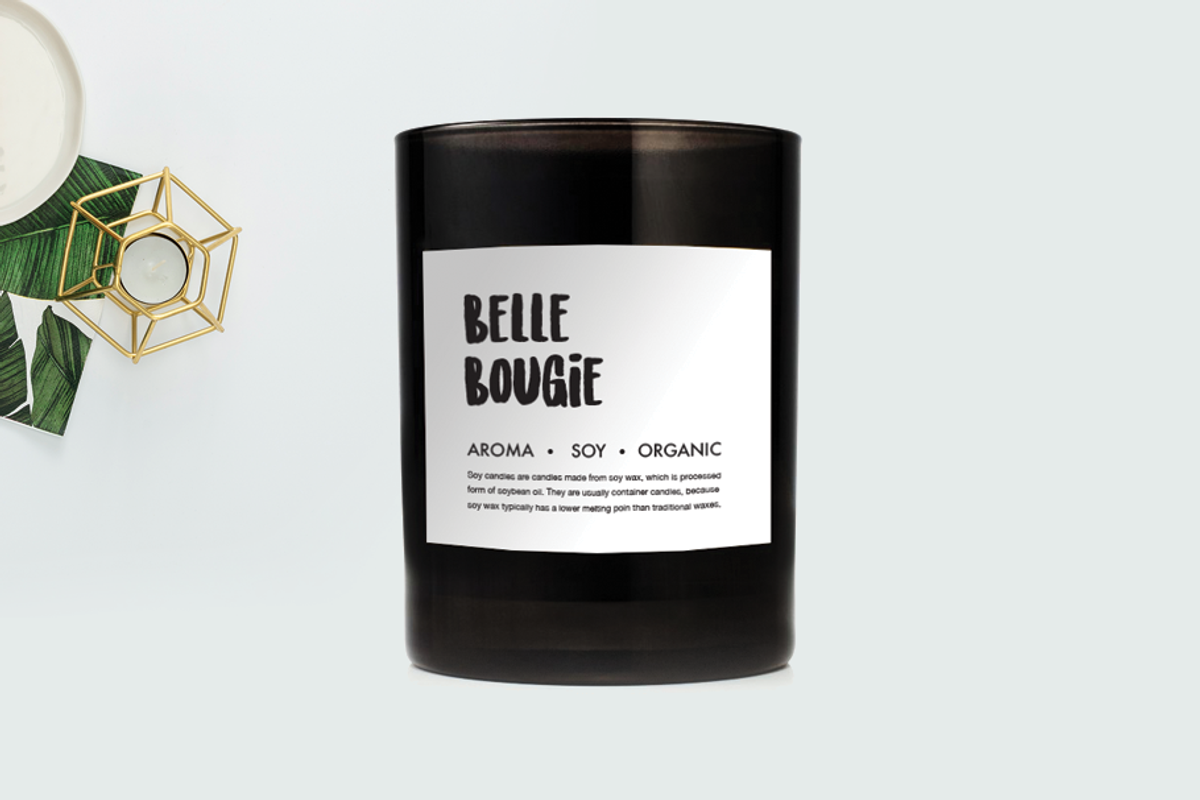 Minimalist Candle Label, a Branding & Logo Template by Coco Shop (Photo 3 of 7)