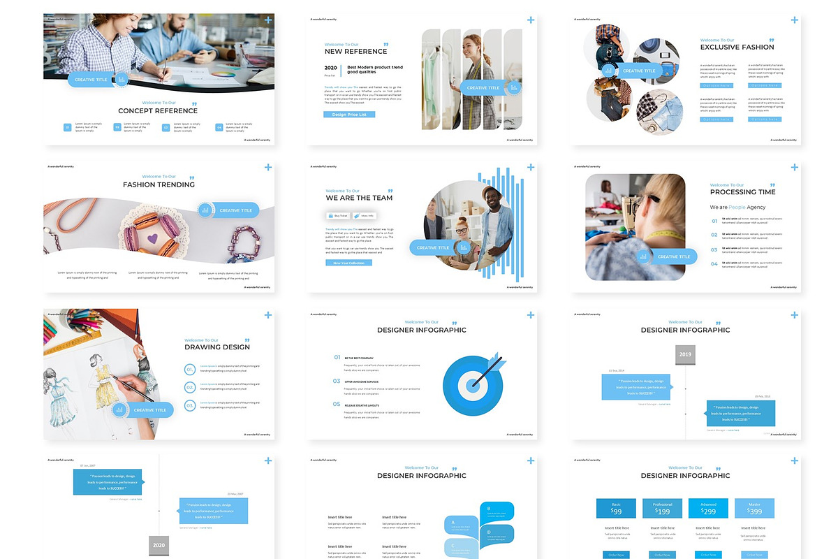 Designer - Powerpoint Template, a Presentation Template by AQR Studio