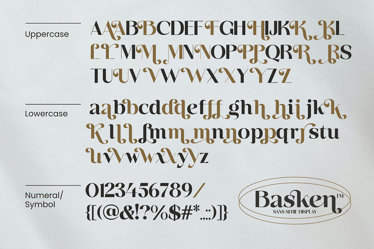 Basken Typeface, a Sans Serif Font by Megatype (Photo 9 of 11)