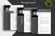 Modern Clean Resume Template | Canva, a Resume Template by Lux Resume (Thumbnail 3 of 9)