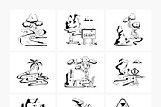 Flat Desert Icons, a Duotone Icon by Prosymbols (Thumbnail 14 of 17)