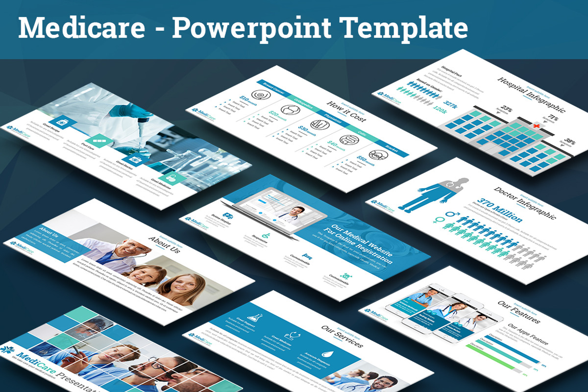 Medicare - Powerpoint Template, a Presentation Template by inspirasign (Photo 1 of 2)