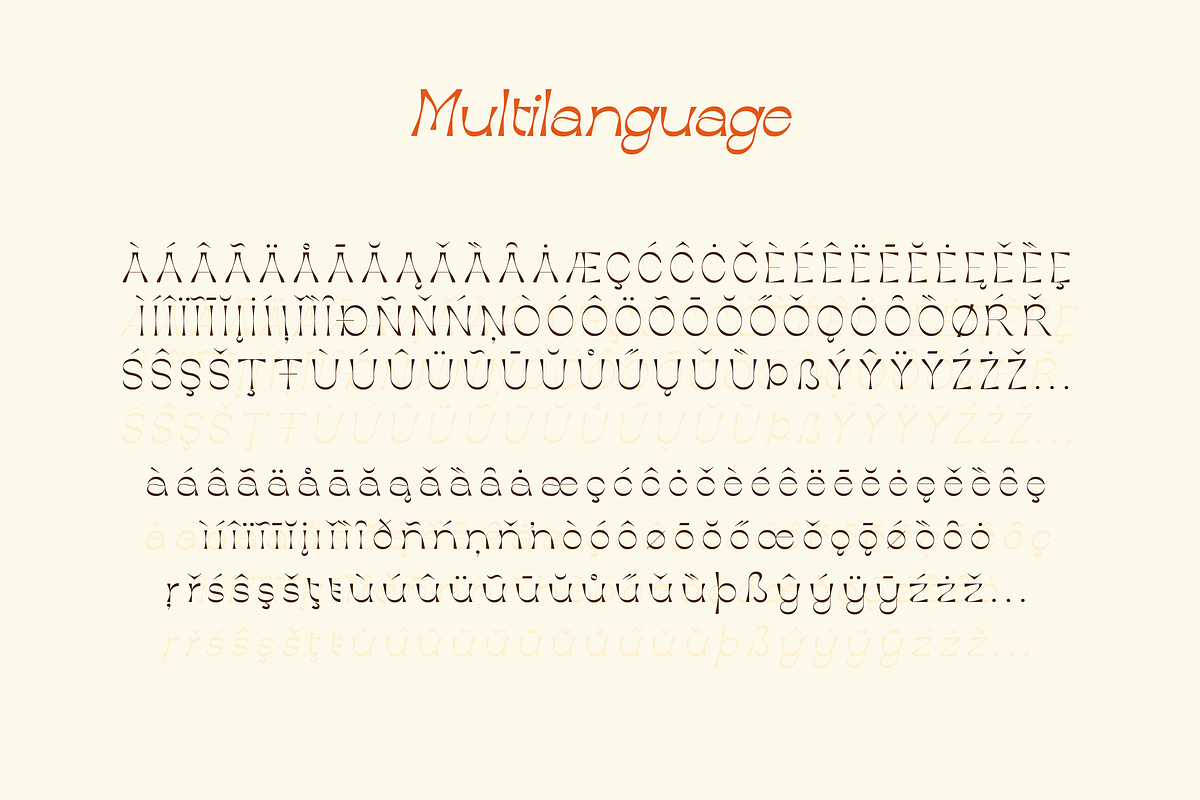 GLADWELL - Display Font, a Sans Serif Font by Luxima (Photo 11 of 13)