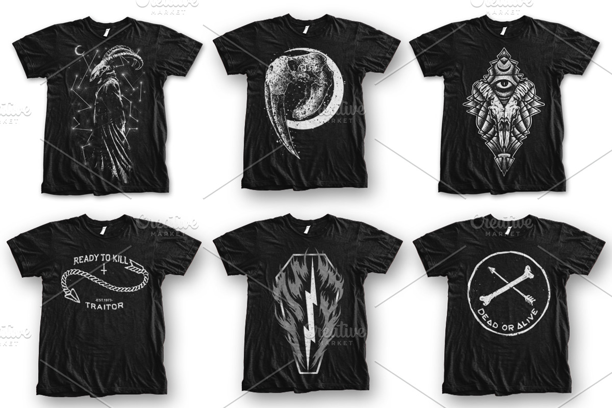 100 T-Shirt Designs Super Collection, an Animal Illustration by Design by sebrodbrick (Photo 11 of 35)