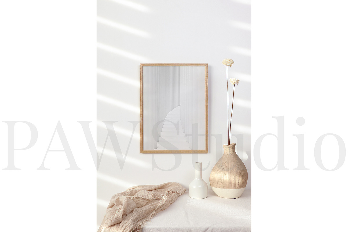 Photo Frame Mockup 3x4, a Print Template by PawMockups (Photo 5 of 8)